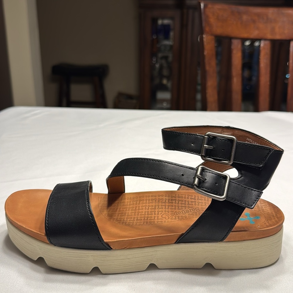 Baretraps Carolyn  Black platform sandals Size 8.5 M - Picture 5 of 7